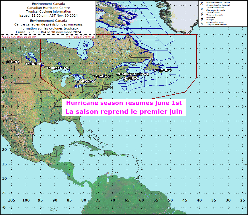 North Atlantic Tropical weather outlook Track