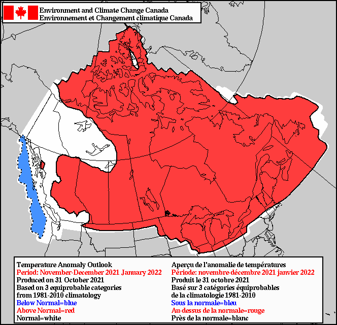 Seasonal Forecasts Environment Canada